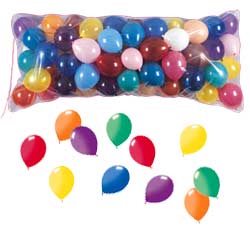 150 adet renkli balon yamuru hizmeti STA balon firmasi rndr 