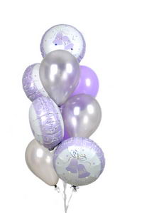 10 adet u�an balon buketi